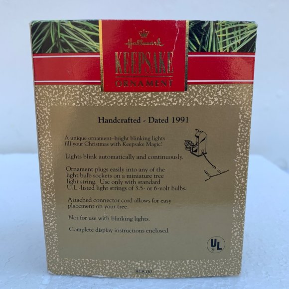 Santa's Hot Line Hallmark Magic Christmas Ornament - 1991 - Picture 12 of 12